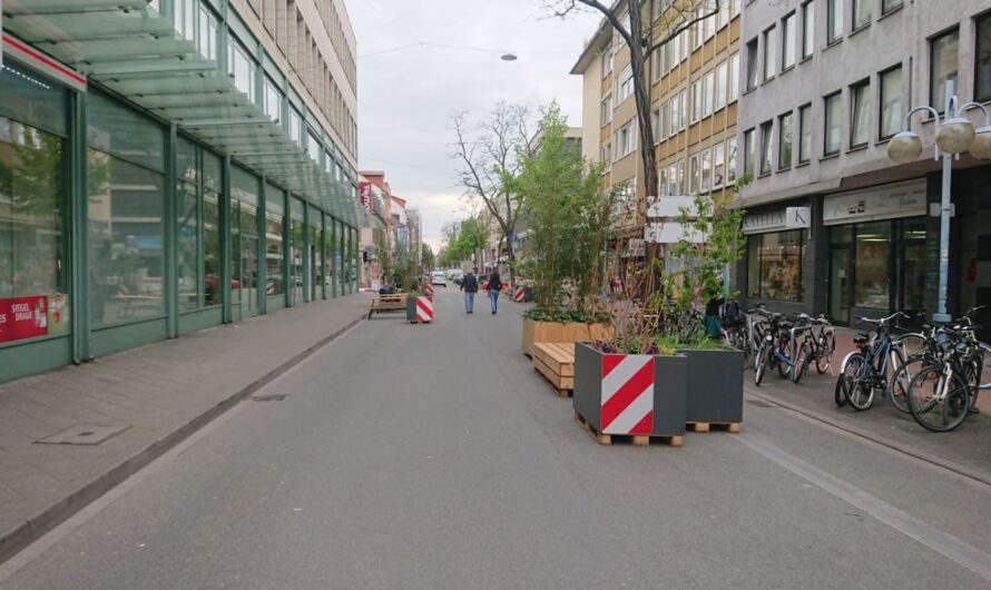 Verkehrsberuhigte Bereiche in den Stadtquartieren