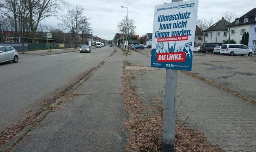 Ziel Nachhaltigkeit: Wie werden Wahlplakate in Mannheim recycelt?